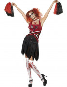 Zombie-Cheerleaderin-Kostüm für Damen