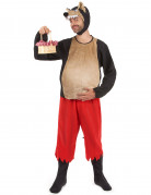 Gro�er b�ser Wolf-Kost�m aus dem Rotk�ppchen-M�rchen