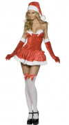 Sexy Weihnachtsfrau-Kostüm für Damen