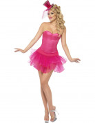 Sexy Rosa Kostüm für Damen