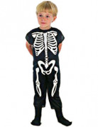 Skelett Kinderkost�m Halloween
