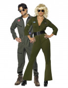 Top Gun™ Piloten-Paarkostüm für Erwachsene