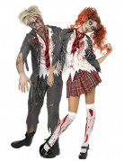 Zombie-Sch�ler-Kost�m Halloween f�r Paare