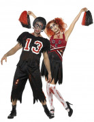 Zombiekost�m Footballer/Cheerleader Halloween f�r Paare