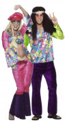 Hippie-Paarkost�m f�r Erwachsene