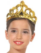 Goldfarbenes Prinzessinnen-Diadem