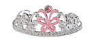 Prinzessinnendiadem rosa und silber