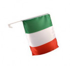 Italienische Auto-Fanflagge