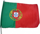 Portugiesische Auto-Fanflagge