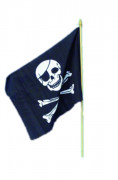Piraten-Totenkopfflagge