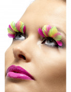 Falsche, bunte Wimpern