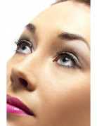 Falsche Wimpern schwarz Black Diamante.