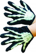 Halloween-Skeletthandschuhe für Kinder