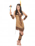 Indiannerinnenkostüm Deluxe für Damen