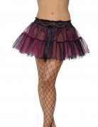 Röckchen schwarz und rosa für Damen