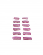 Set mit falschen rosa Fingernägeln für Damen.