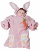 Hasenkostüm rosa für Babys