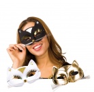 Halbmaske Katze für Erwachsene
