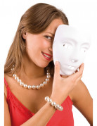 Halbmaske Mythos wei�