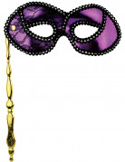 Venezianische Maske in Lila