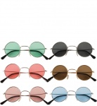 Hippiebrille rund für Erwachsene