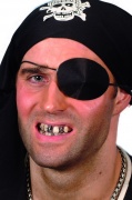 Schwarzes Make-up um Zähne zu färben, für Erwachsene, Halloween