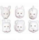 Tiermaske zum Anmalen f�r Kinder