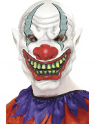 Clownshalbmaske f�r Erwachsene zu Halloween
