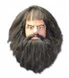 Maske Hagrid Harry Potter TM Deluxe für Erwachsene
