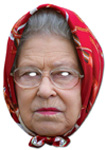 Queen Elisabeth - Maske 