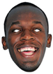 Usain Bolt - Maske