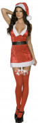 Sexy Weihnachtsfrau-Kostüm für Damen