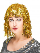 Folienper�cke Lametta gold f�r Damen