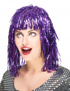 Folienper�cke Lametta violett f�r Damen