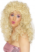 Blonde Miezen-Perücke für Damen