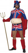 Captain Britain-Kost�m lustig f�r M�nner