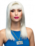 Blonde Langhaar-Per�cke f�r Damen