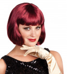 Cabaret Perücke rot