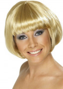 Perücke für Damen, blond, kurze Haare