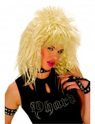 Blonde Rock-Perücke für Damen