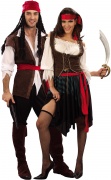 Piraten-Paarkostüm für Erwachsene