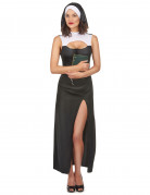 Sexy Nonnen-Kost�m f�r Damen