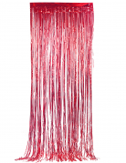 Roter, gl�nzender Vorhang