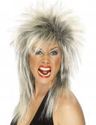 Blond-schwarze Rock-Per�cke f�r Damen