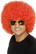 Rote Afro/Disco-Per�cke