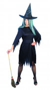 Hexen-Kostüm Halloween für Damen