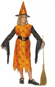 Hexenkost�m Halloween f�r M�dchen