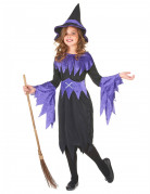 Halloween-Hexenkost�m Violett f�r M�dchen