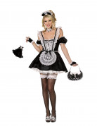 Sexy Zimmermädchen Kostüm Deluxe für Damen