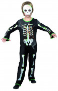 Skelettkost�m f�r Jungen Halloween